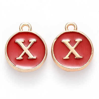 Golden Plated Alloy Enamel Charms