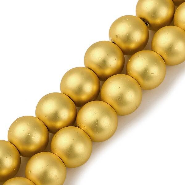 Electroplate Glass Beads Strands