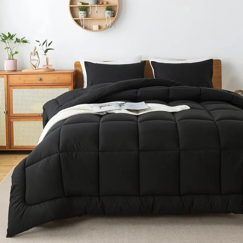 【Black Friday】ELNIDO QUEEN  2/3PCS Bedding Sets （only 2PCS for Twin Size）-All Season  Lightweight Down Alternative Co...