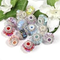 【B197】Mixes of six different fancy beads including square beads, round beads, and mouse