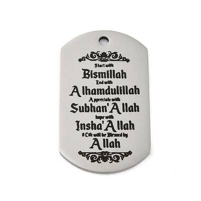 Anti-Tarnish 201 Stainless Steel Pendants