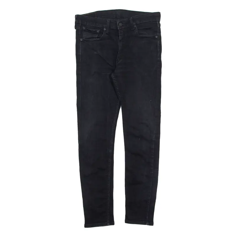 LEVI'S 519 Hi-Ball Mens Jeans Black Slim Skinny W33 L28