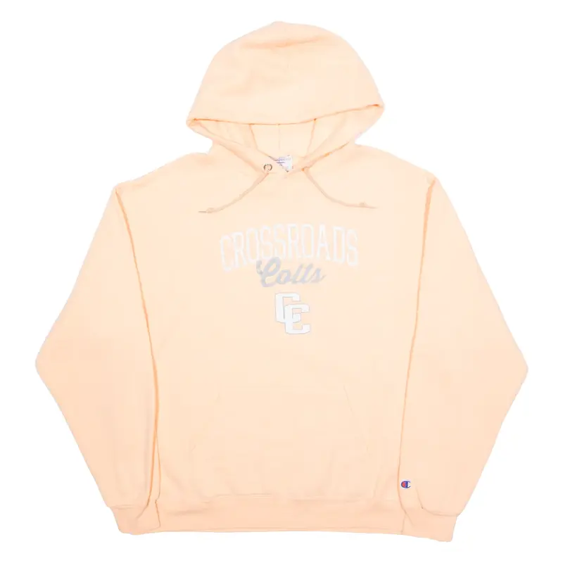 CHAMPION Crossroad Colts Mens Pink Hoodie USA XL
