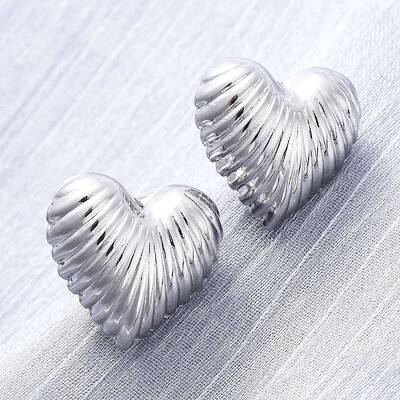 Brass Stud Earrings