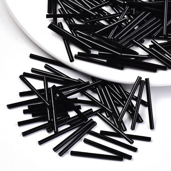 Glass Bugle Beads