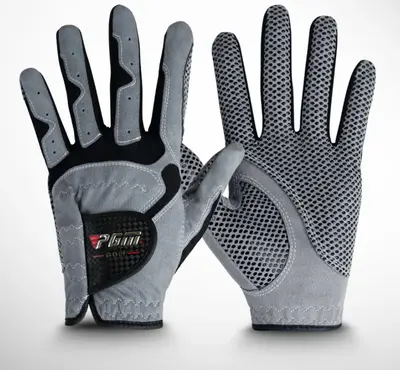 Golf Microfiber Gloves | Color: Grey | Model: Left | Size: 24