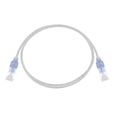 15156 Monoprice Cat6A Ethernet Patch Cable SlimRun Snagless RJ45 550MHz UTP Pure Bare Copper 10G 30AWG 10-Pack 3ft White
