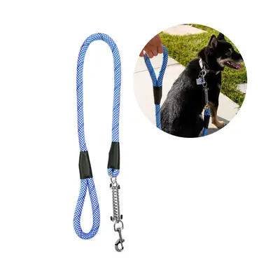 PETIQUE Tug Control Dog Leash - Reflective, Shock Absorber, Comfortable Grip, Sleek Design, Strong Weave Accent, for Small/Me...