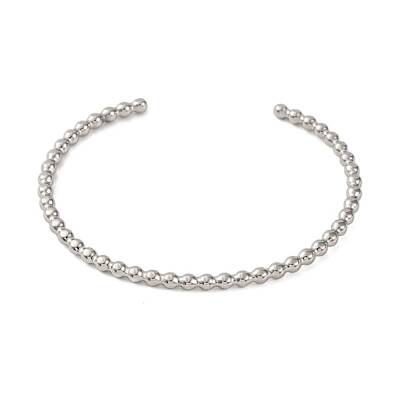 304 Stainless Steel Cuff Bangles for Women