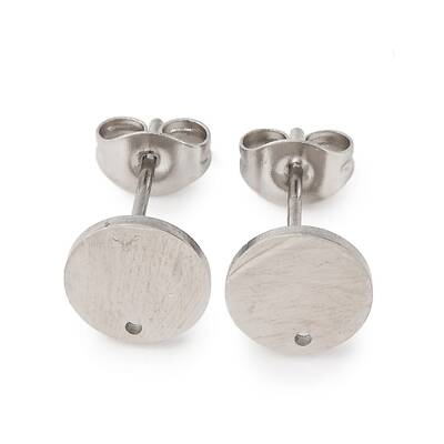 304 Stainless Steel Stud Earring Findings