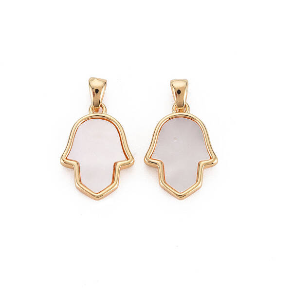 Natural Freshwater Shell Pendants