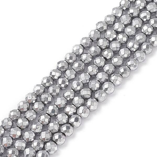 Non-Magnetic Synthetic Hematite Beads Strands