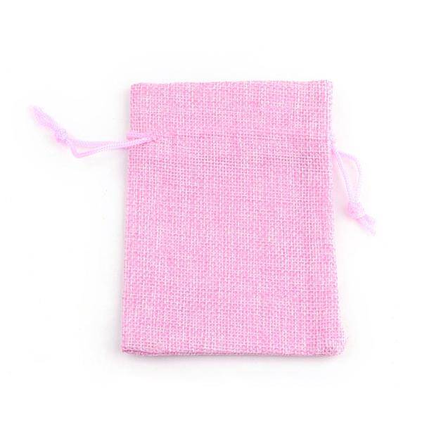 Burlap Packing Pouches Drawstring Bags