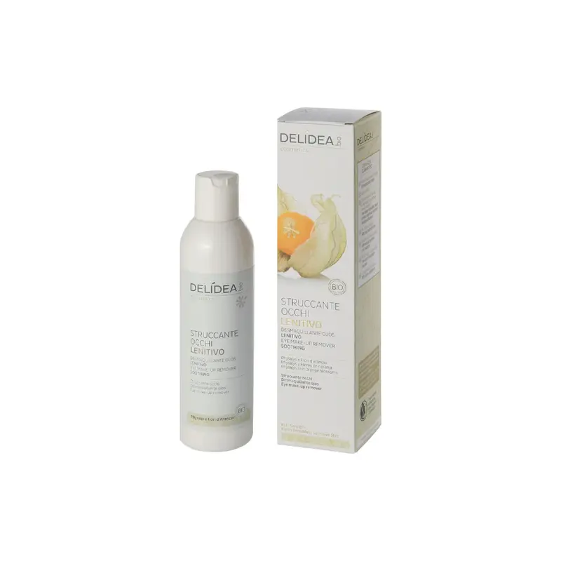 Delidea Soothing Eye Make-up Remover Physalis & Organic Orange Blossom 200 ml