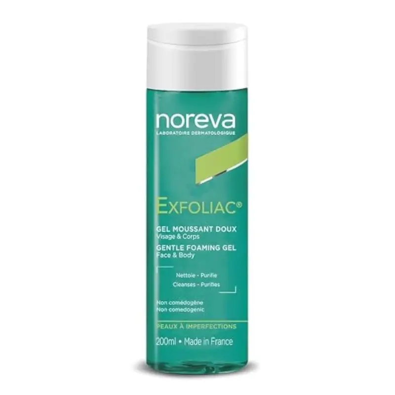Noreva Exfoliac Soft Foaming Gel - Face & Body 200ml