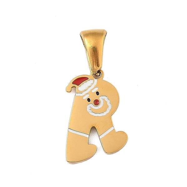 Christmas Theme 304 Stainless Steel Pendants