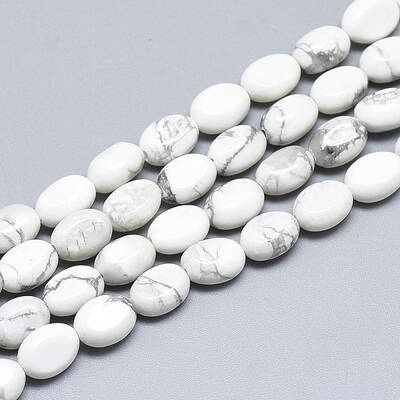 Natural Howlite Beads Strands