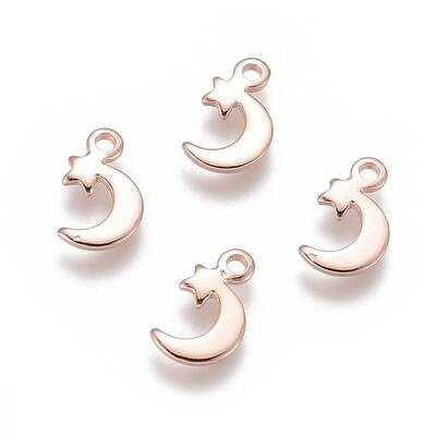 201 Stainless Steel Charms