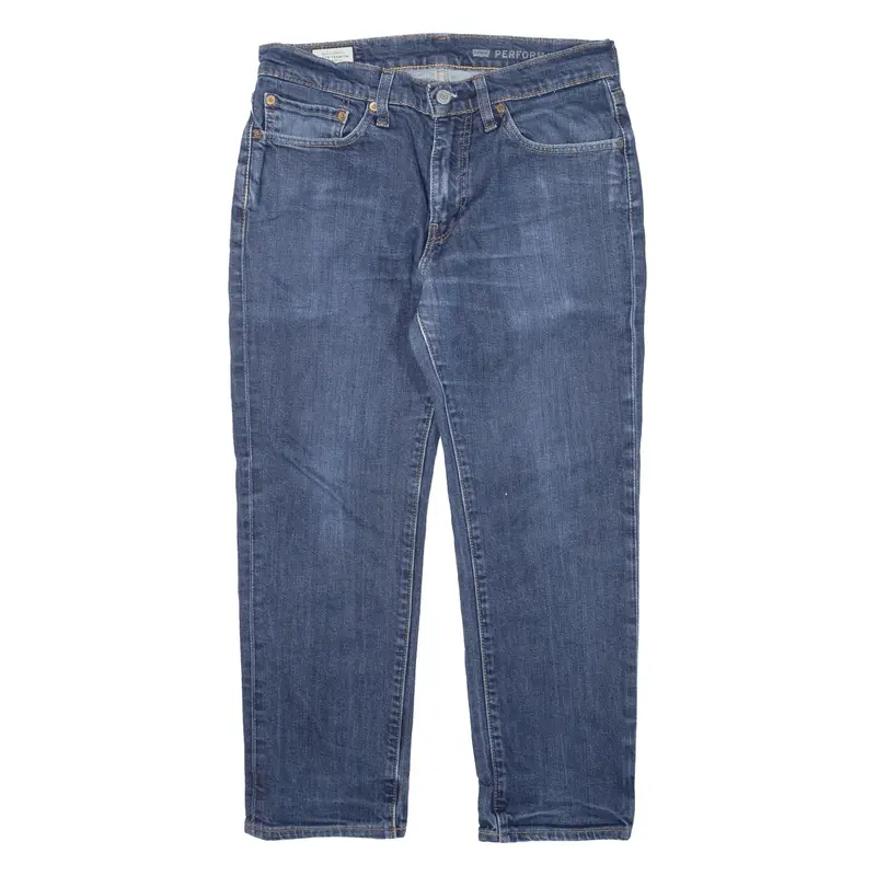 LEVI'S 511 BIG E Jeans Blue Denim Slim Straight Mens W31 L23