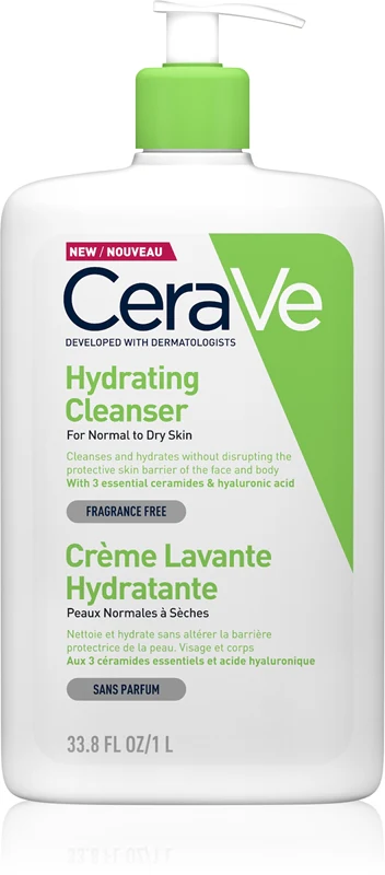 CeraVe moisturizing cleanser 1000 ml