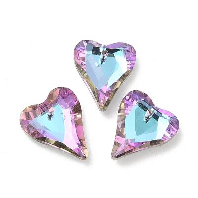 Electroplated Glass Pendants