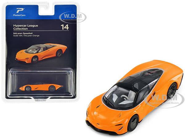 McLaren Speedtail McLaren Orange with Black Top \
