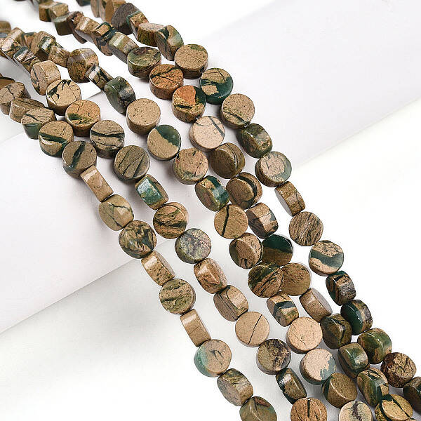 Natural Verdite Stone Beads Strands