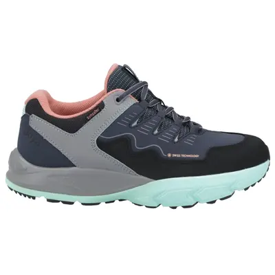 Joya Cadore STX Leather Textile Women's Lace Up Shoes - Blue - Size:US 8.5 Women