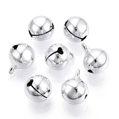 PVD Vacuum Plating Brass Bell Charms Pendants
