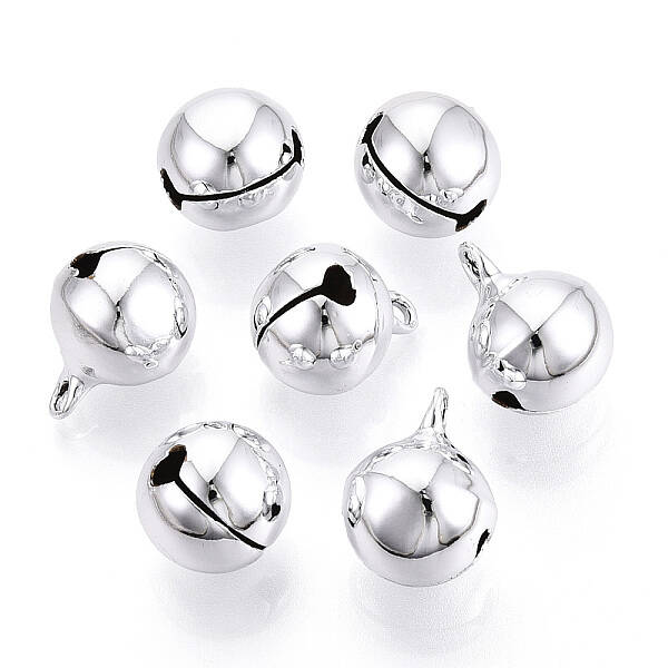 PVD Vacuum Plating Brass Bell Charms Pendants