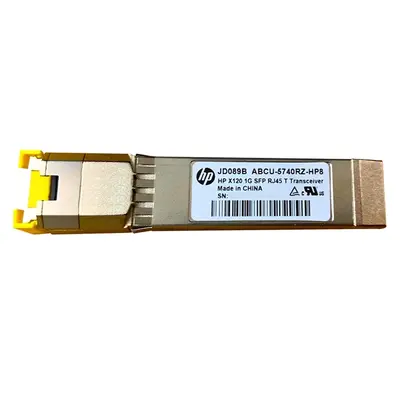 JD089-61201 HP ProCurve X120 1Gb/s 1000Base-T Copper-Mode 100m RJ-45 Connector SFP Transceiver Module
