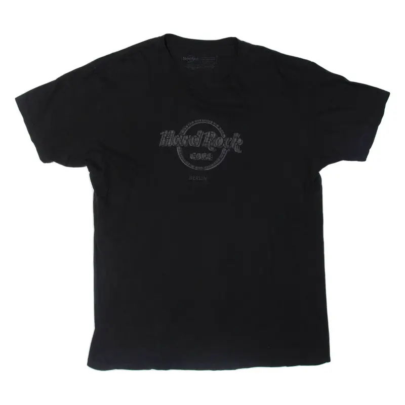HARD ROCK CAFE Berlin Mens T-Shirt Black L