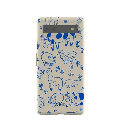 London Fog Happy Farmyard Google Pixel 6a Case