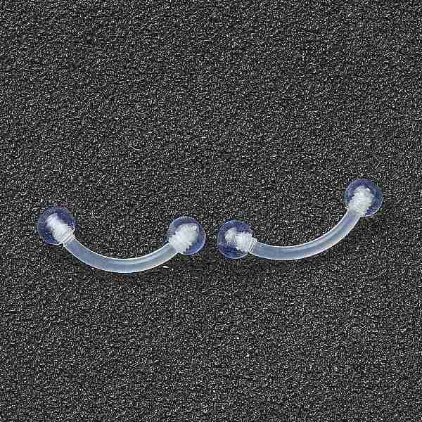 Acrylic Eyebrow Rings