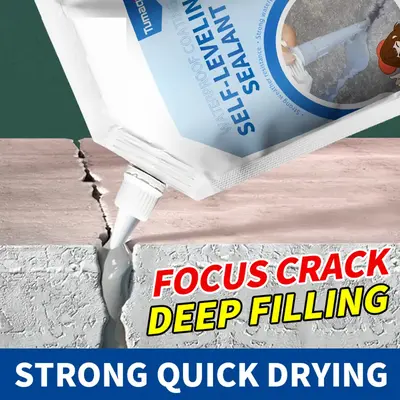Cracks Concrete Caulking Adhesive, Concrete Sealant Waterproof RepairRepair Agent Crack Filler,penetrates deep into cracks,...