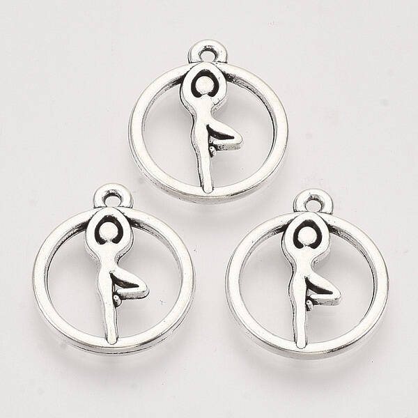 Tibetan Style Alloy Pendants