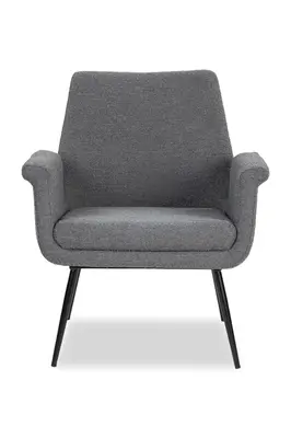 Dark Gray Bouclé Occasional Chair | Liang & Eimil Fiore