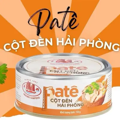 Ha Long Pork Pate 90g - PATE Cột Đèn Hải Phòng 90g/hộp