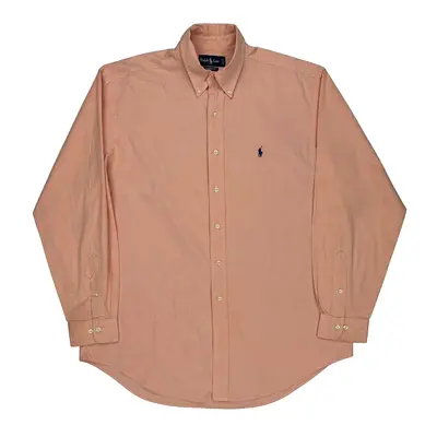 Ralph Lauren Shirt - Large Orange Cotton