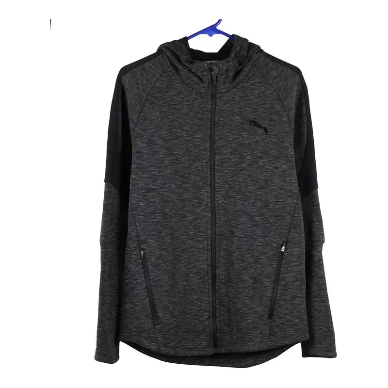 Puma Hoodie - Small Grey Polyester