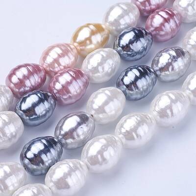Shell Pearl Beads Strands