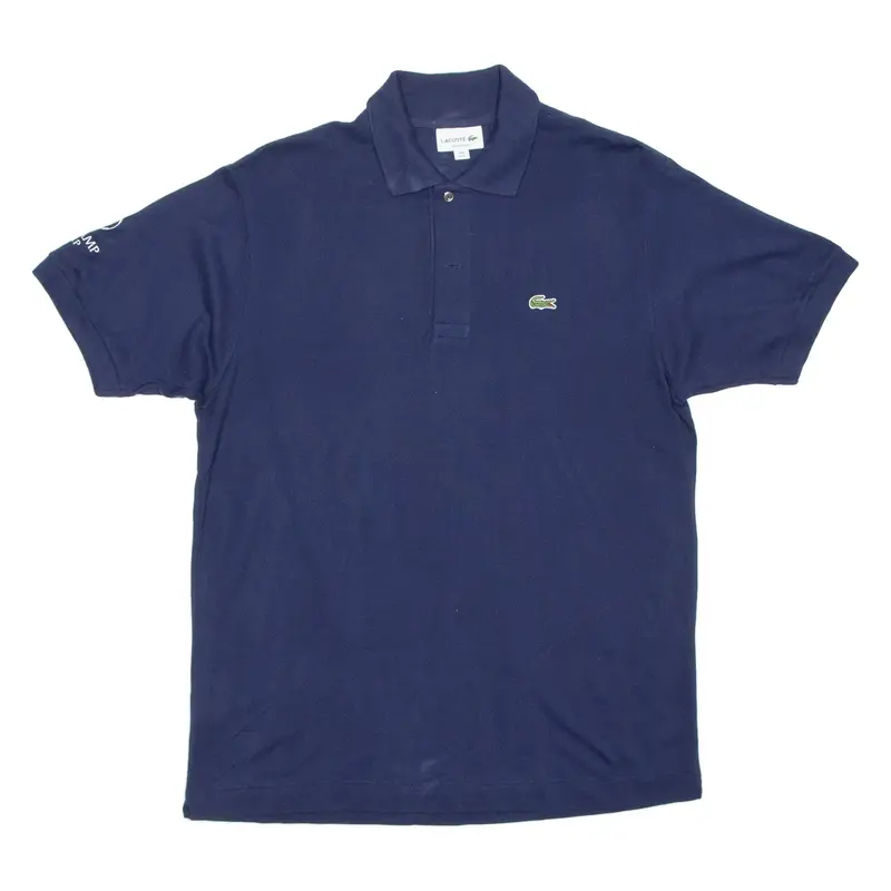 LACOSTE Mens Polo Shirt Blue L