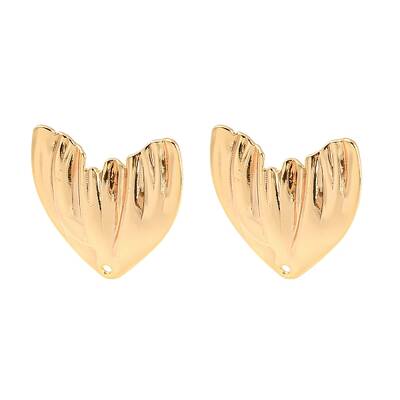 Rack Plating Brass Stud Earring Findings