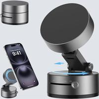 Vacuum Magnetic Phone Stand-Strong Magnet, Foldable, Portable, and Multi-Scene Use Smartphone Folding Cellphone Mount iPhone ...