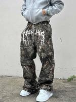 Men's Pants, Street Fashion Casual Loose Trousers for Daily Wear, Men's Bottoms for Summer, Casual Sports Trousers