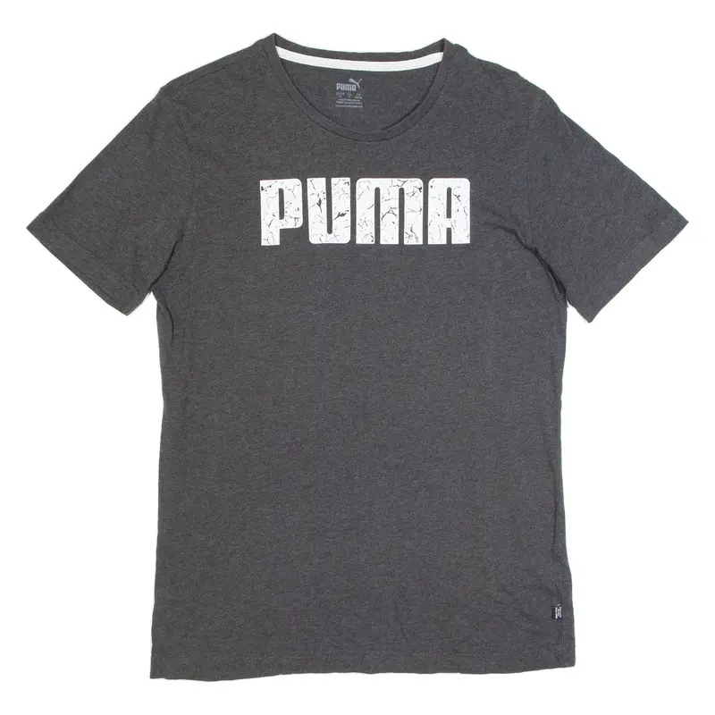 PUMA Mens T-Shirt Grey S
