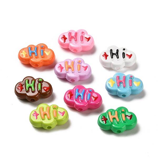 Baking Paint Acrylic Beads