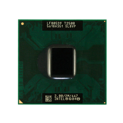 399163-003 HP 2.00GHz 667MHz FSB 2MB L2 Cache Socket PGA478 Intel Core Duo T2500 Dual-Core Processor