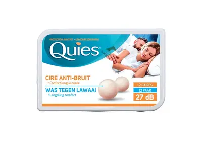 Quies Hearing Protection - Anti-Noise Wax 12 Pairs