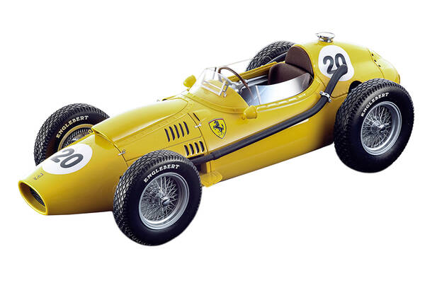 Ferrari Dino 246 20 Oliver Gendebien (Ecurie Francorchamps Team) Formula 1 (F1) Belgium Grand Prix 1958 Mythos Series Limited...